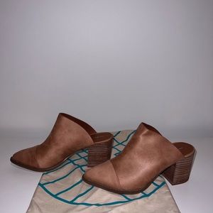 Report mule heel booties from Stitch Fix size 7